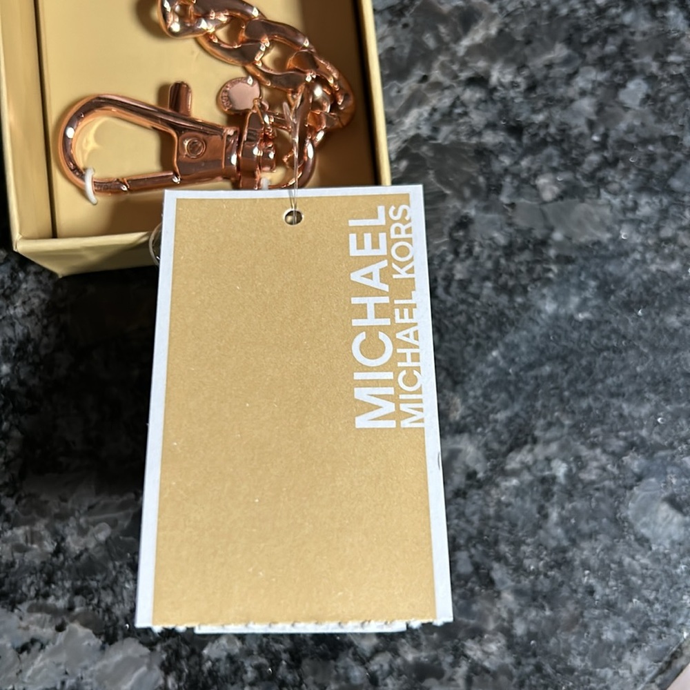MICHAEL Michael Kors Keychain, Key Charm, New.